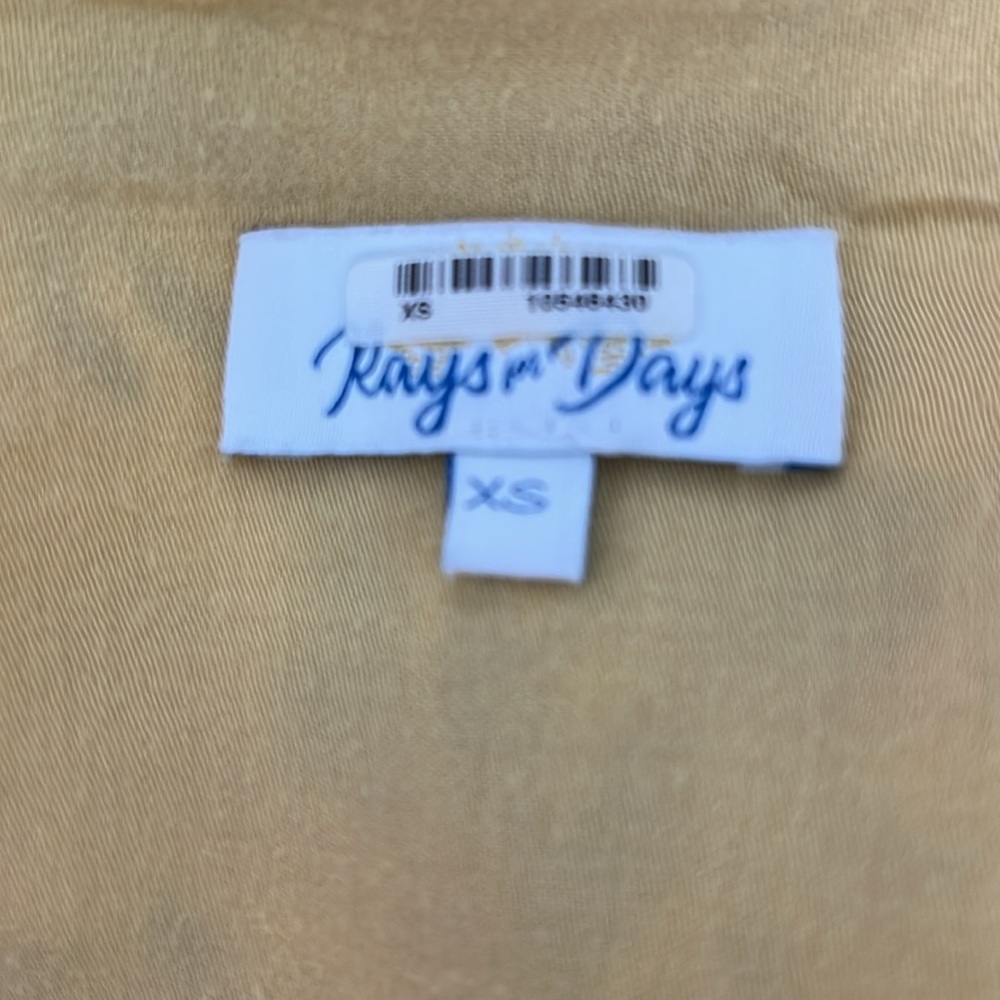 Rays for days laurel Yellow Floral Long Sleeve Dress size XS - Picture 8 of 11